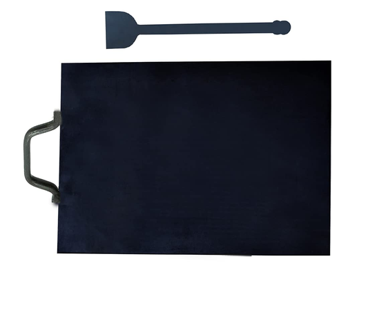 EZAHK Rectangular Big Size Dosa Tawa/Iron Tawa/Cast Iron LargeTawa-15 Inch