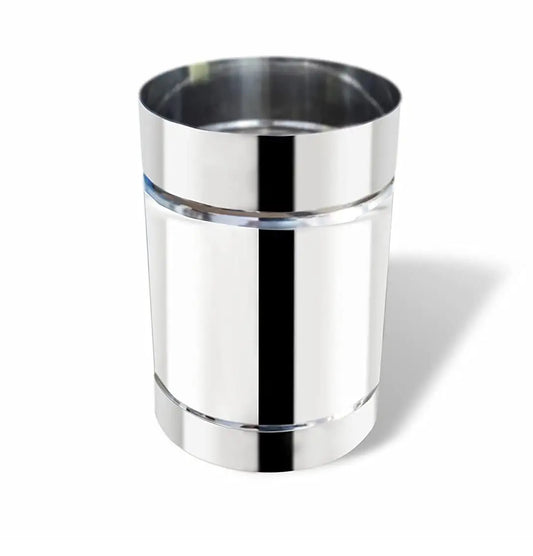EZAHK Stainless Steel Rice Grains Measuring Pot, Padi Uzhakku, Changazhi, Nira para, Pakka 1 Litre, Large
