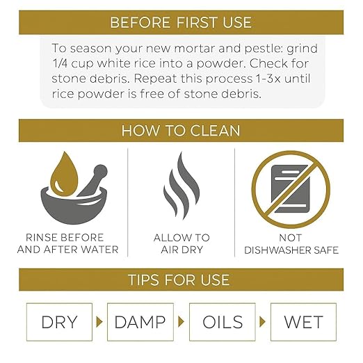 EZAHK Ammikallu Black Granite – 8 Inch Traditional Stone Grinder for Spices, Herbs & Chutneys,Mortar and Pestle