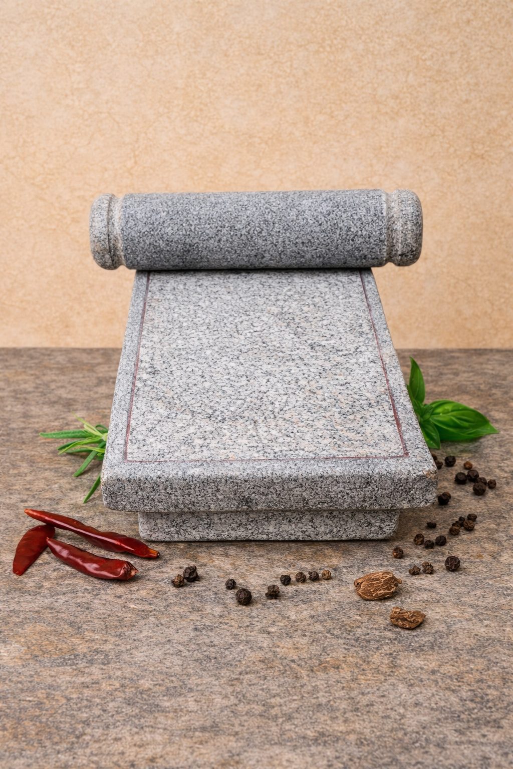 EZAHK Stone Ammikallu (12 x 8 inch)