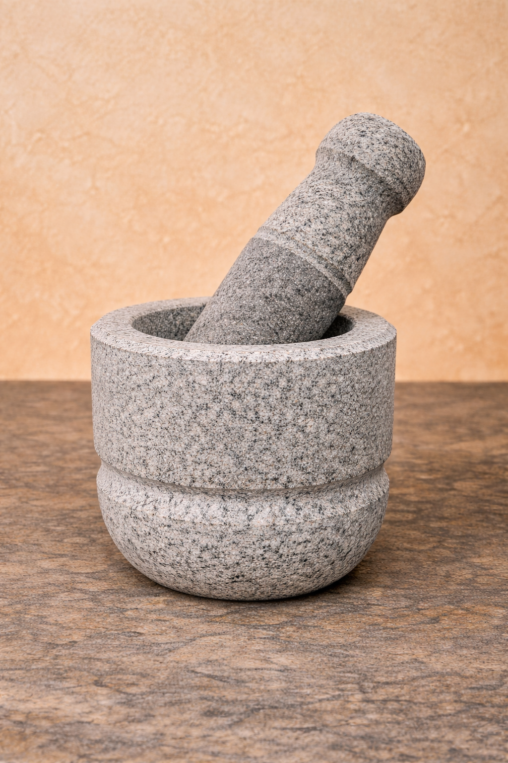 EZAHK Stone Mortar and Pestle Set"3 inch" (Small Size) Pack of 3