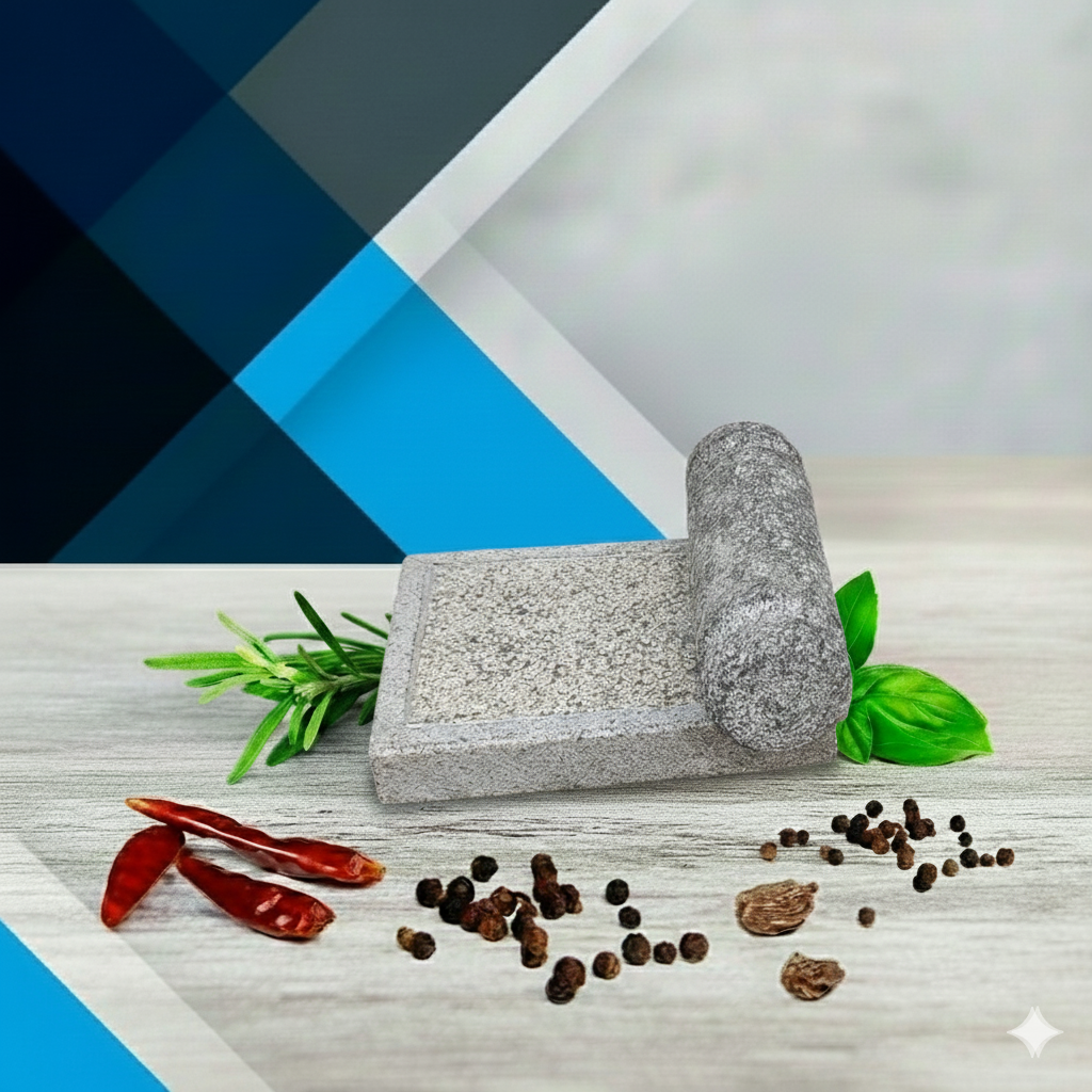 EZAHK Stone Ammikallu Small Size (6 x 4 inch)