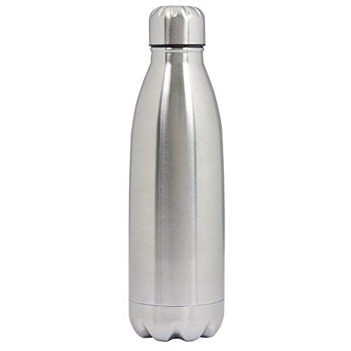 Steel Bottle Stainless Steel Water Bottle 500ml Thermosteel Bottles Metal Double Wall Vacuum Insulated Keeps Cold and Hot 24 Hours Flask for Men Women School Office Home Gym
