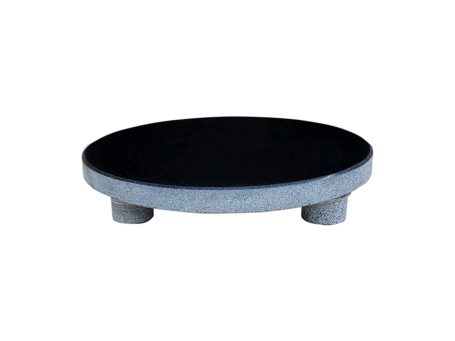 Granite Roti EZAHK Heavy Duty Granite Roti/Chakla/Chapati/Maker (10 inch 2.5kg, Bla ...