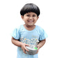 EZAHK Miniature Stone Chakki Small Size Height 3 inch, Width 5.5 inch