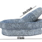 EZAHK Mortar and Pestle Set Stone 6inch greay
