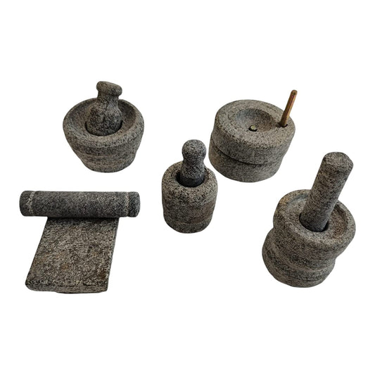 EZAHK Stone Miniature Kitchen (Set of 5)