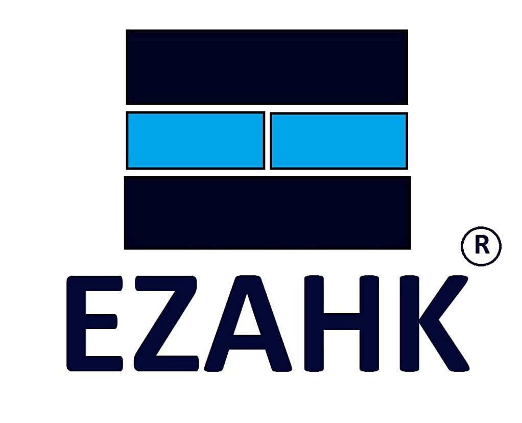 EZAHK Pure Granite Stone and Mortar and Pestle Set 6 inch Big Size