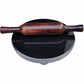 EZAHK Black Granite Roti/Chakla/Chapati/Maker/with belan (Black Colour Heavy Duty) 10 IN, 2.5kg With Belan