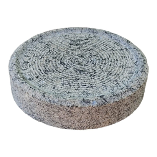 EZAHK Sandalwood,Chandan,Turmeric Grinding/Rubbing Stone (Grey,Small)
