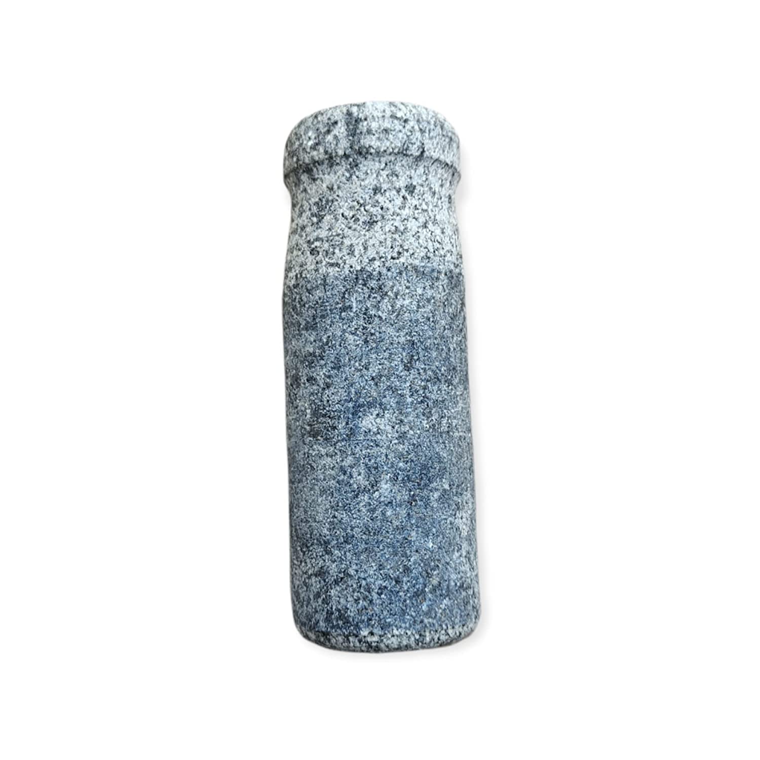 EZAHK Stone Pestle for Mortar Traditional Hand Made (5.5 in)