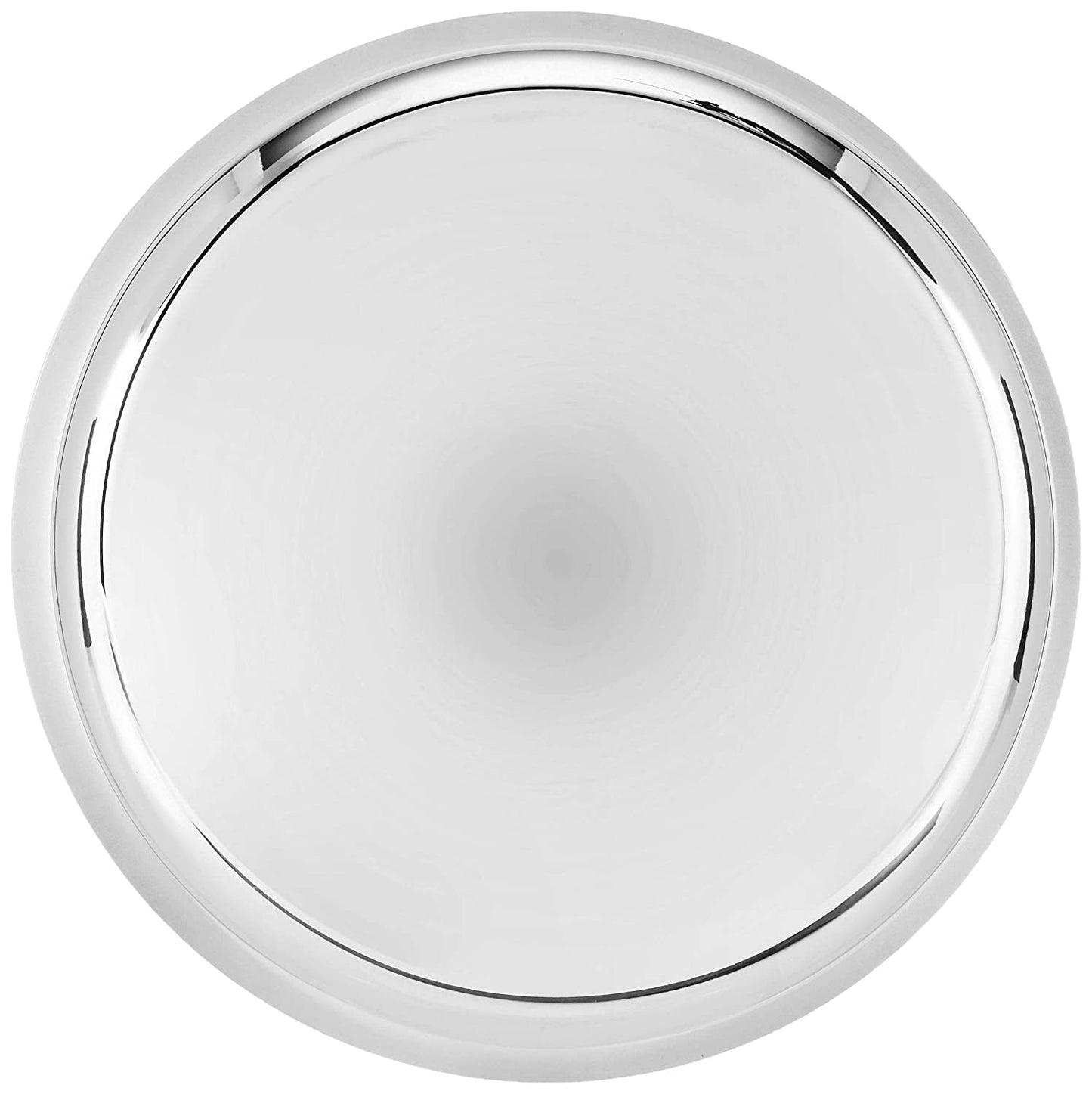 EZAHK Premium Stainless Steel Heavy Gauge Dinner Plate / Kumcha Plate / Thali Plate Set ( 2 Pieces; 27.4 cm Dia)