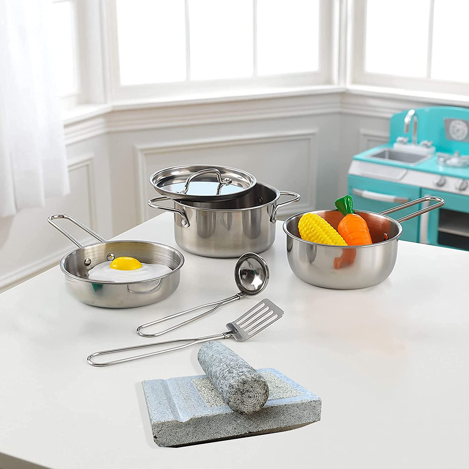 EZAHK Stone Ammikallu Small Size (6 x 4 inch)