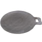 EZAHK Iron Dosa Tawa/ Iron Dosa Kallu Cookware/Large Size Dosa Iron Tawa - 14 Inch with Handle Export Quality (Black)