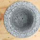 EZAHK Zaina Stone Mortar and Pestle Sets - Okhli, Heavy Duty Stone, Natural Grinder and Musal, Khalbatta, Well Design for Kitchen Spices, Home, Traditional Iteam (3.5 in)