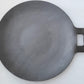 EZAHK Iron Dosa Tawa/ Iron Dosa Kallu Cookware/Large Size Dosa Iron Tawa - 14 Inch with Handle Export Quality (Black)