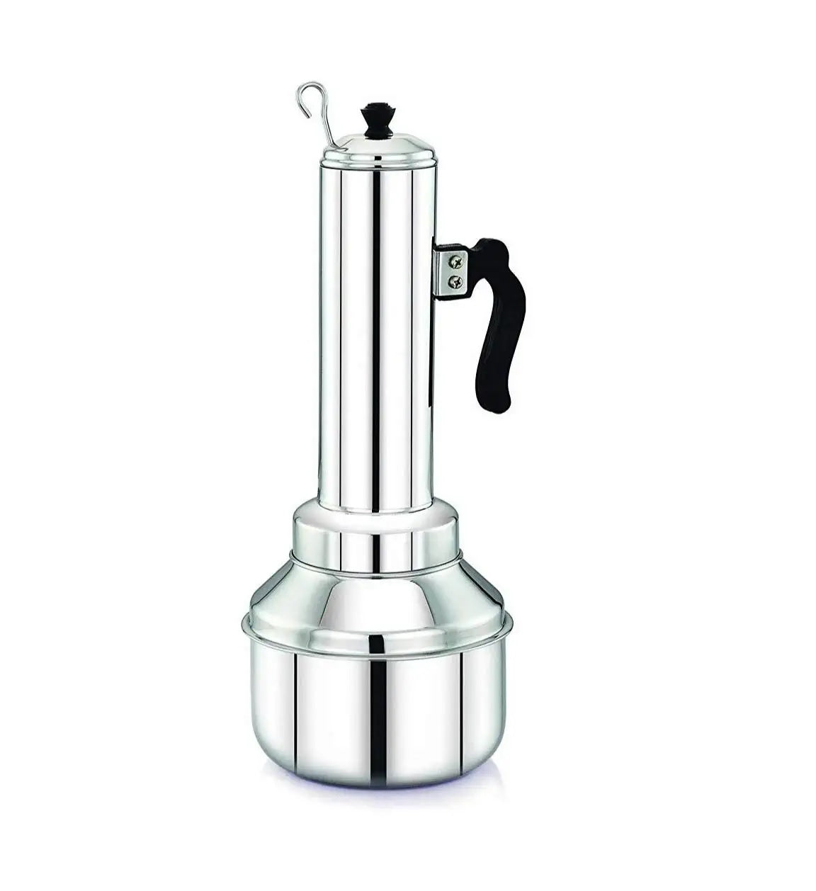 STAINLESS STEEL PUTTU MAKER puttu Maker/Stainless Steel with Double Handle STAINLESS STEEL PUTTU MAKER puttu Maker/Stainless Steel with Double Handle