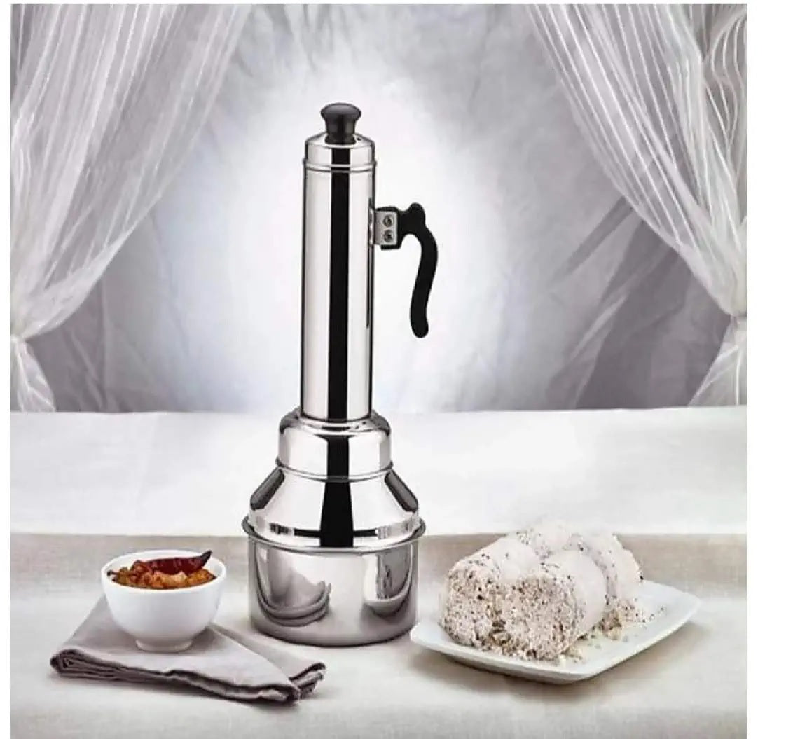 EZAHK Stainless Steel Puttu Maker 1 Litre